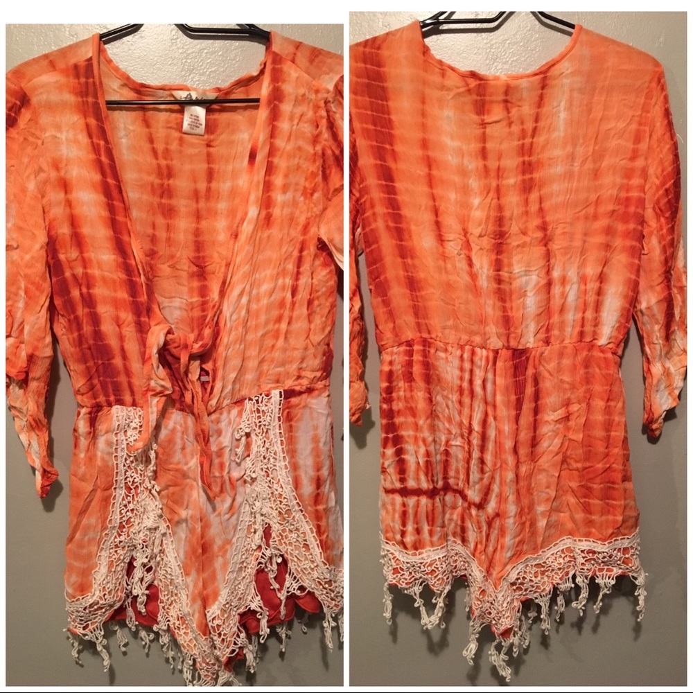 Lucky & Coco Colorful Coverup